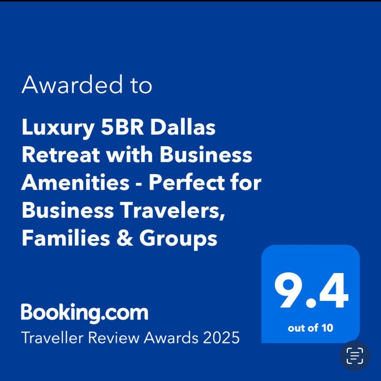 Luxury 5Br Dallas Retreat With Business Amenities - Perfect For Business Travelers, Families & Groups Exterior photo